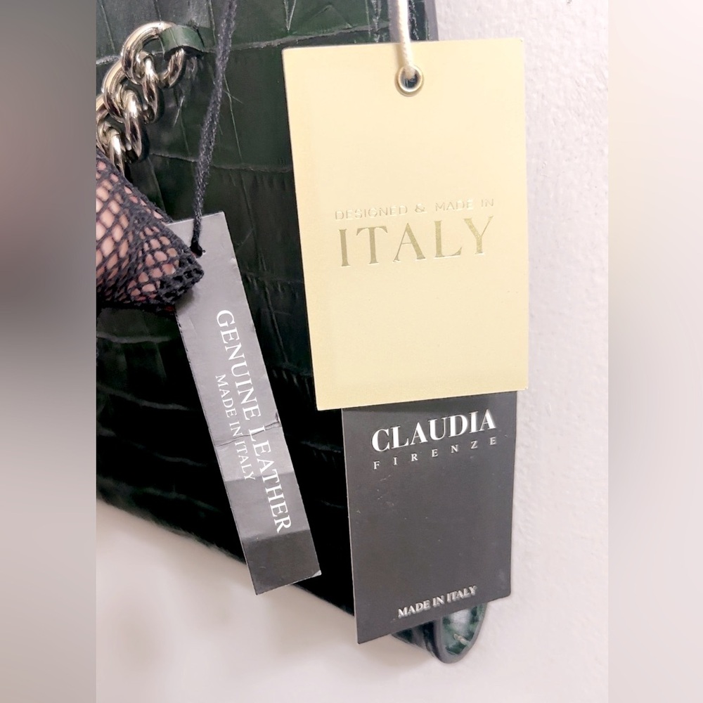 Claudia Firenze Green Crossbody Bag - Picture 2 of 8